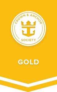 Royal Caribbean Crown & Anchor Gold