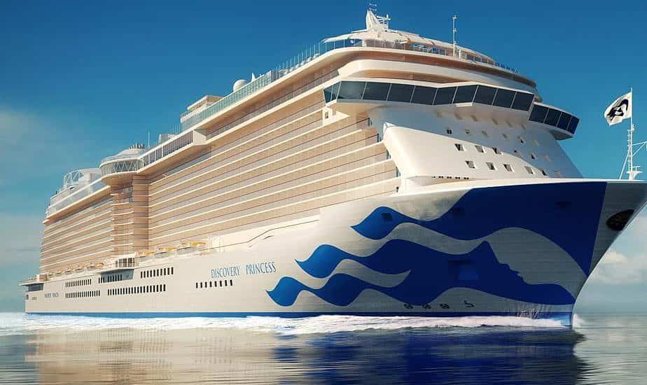 New cruise ship of  2022 - Discovery Princess
