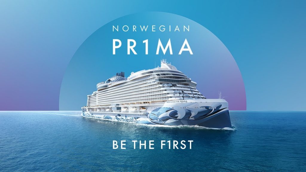 New cruise ship of 2022 Norwegian Cruise Line Prima